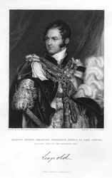 Príncipe Leopoldo de Saxe-Coburg-Saalfeld, 1831.