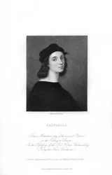 Rafael, artista renascentista italiano, c1836.
