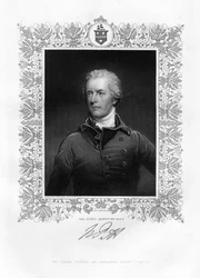 William Pitt, o jovem, político britânico e primeiro ministro, século 19