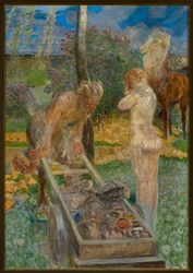 O funeral de um aprendiz de pintor