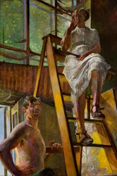 Satyr e um modelo