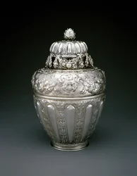 Jarra de gengibre com tampa, c.1677 (prata esterlina)