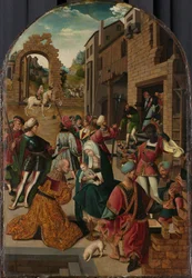 A Adoração dos Reis Magos, c.1510 (óleo sobre painel)