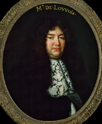 Retrato de François Michel Le Tellier, Marquês de Louvois 1641-1691, c. 1680.