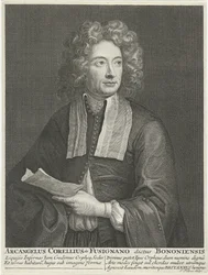 Retrato do compositor e violinista Arcangelo Corelli 1653-1713