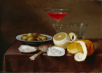 Natureza morta com ostras, c1616-1666