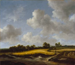 Paisagem com um campo de trigo, c. 1660