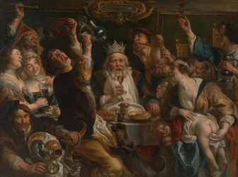 The King Drinks
