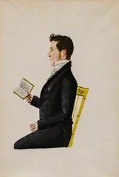 Retrato de George Musser, ca. 1826.