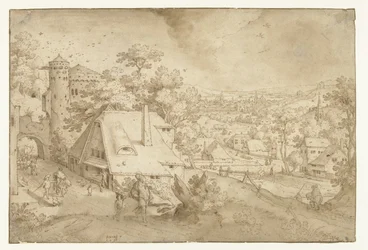 Paisagem com Abraão e Isaac