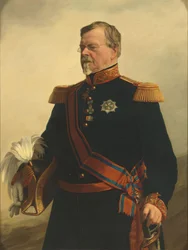 Bernhard (1792-1862), Duque de Saxe-Weimar. Geral no serviço holandês