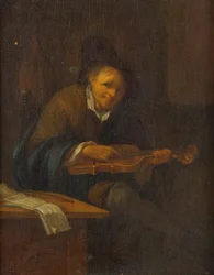Homem tocando violino