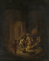 Cristo abençoa as crianças