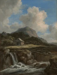 Torrente de montanha, década de 1670