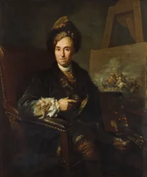 O pintor de batalha Ignace-Jacques Parrocel