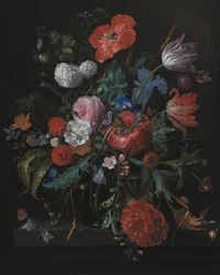 Um ramo de flores, de Jacob Van Walscapelle