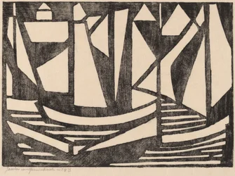 Barcos, 1915.