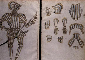Terno de armadura para o meu Lorde Chanceler, 1589