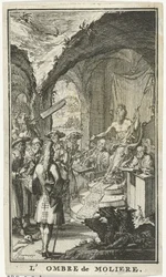 Molière perante os juízes de Plutão L