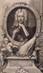 Charles Mordaunt, conde de Peterborough e Monmouth, soldado inglês, c1740 1894