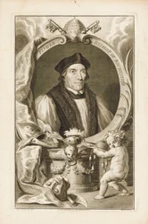 John Fisher, Bispo de Rochester, c.1760 (gravura)