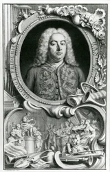 Retrato de George Frederick Handel, 1768