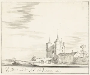 O portão do Lek em Vianen em 1607