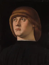 Retrato de um jovem, década de 1480.