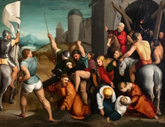 A subida ao Calvário, c. 1535-1534 (óleo sobre tela)