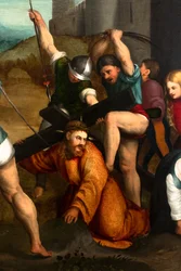 A subida ao Calvário, pormenor, cerca de 1535-1534 (óleo sobre tela)
