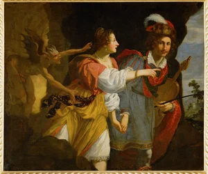 Orfeu e Euridice, c.1625-30 (pintura sobre tela)