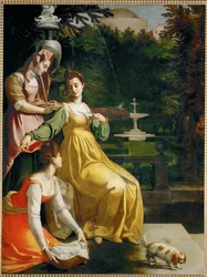 Susanna no banho (pintura sobre tela)