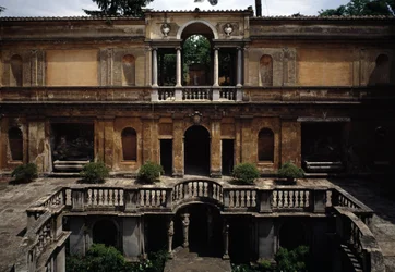 Vista da villa Giulia