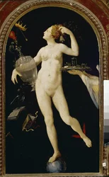 Alegoria da Fortuna (óleo sobre madeira, final do século XVI)