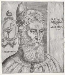 Retrato de Pasquale Cicogna, Doge de Veneza