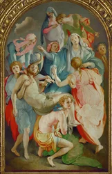 A Deposição (óleo sobre madeira)
