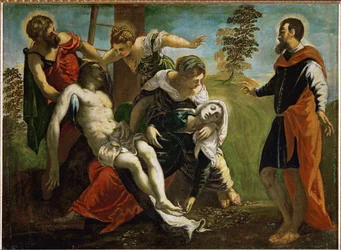 Descida da Cruz com Santa Maria e Maria de Magdala (pintura sobre tela)