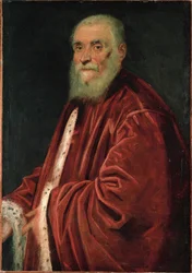 Marco Grimani, Senador veneziano (óleo sobre tela)