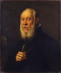 Retrato do escultor Jacopo Sansovino 1486-1570