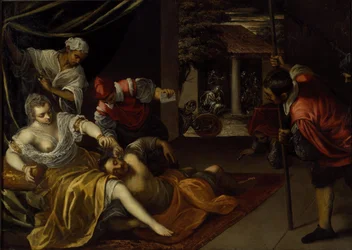 Sansão e Dalila (óleo sobre tela)