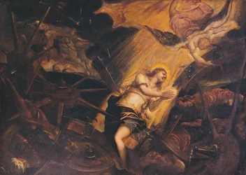 O Martírio de Santa Catarina, de Jacopo Robusti, conhecido como o Tintoretto (1518-1594), Palácio Patriarcal, Veneza, Itália