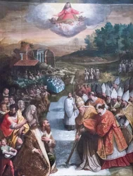 O Milagre da Neve (óleo sobre tela)