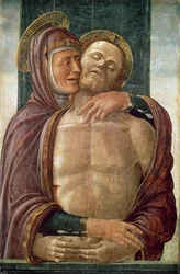 A Virgem com o Cristo Morto, c.1480 (têmpera no painel)