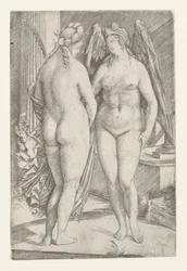 Alegoria com Vitória e Fama