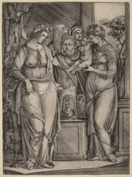 Grande sacrifício a Priapus