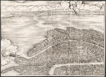 Vista de Veneza [bloco superior esquerdo]