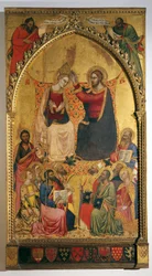 Coroação da Virgem e santos