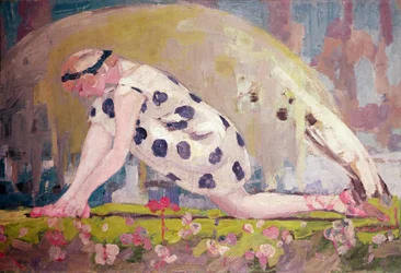 A Bailarina (óleo sobre tela)