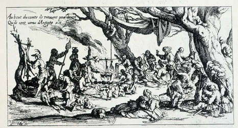 A partir da gravação de J. Callot