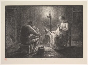 Noite, da série Quatro Horas do Dia, 1830-75.